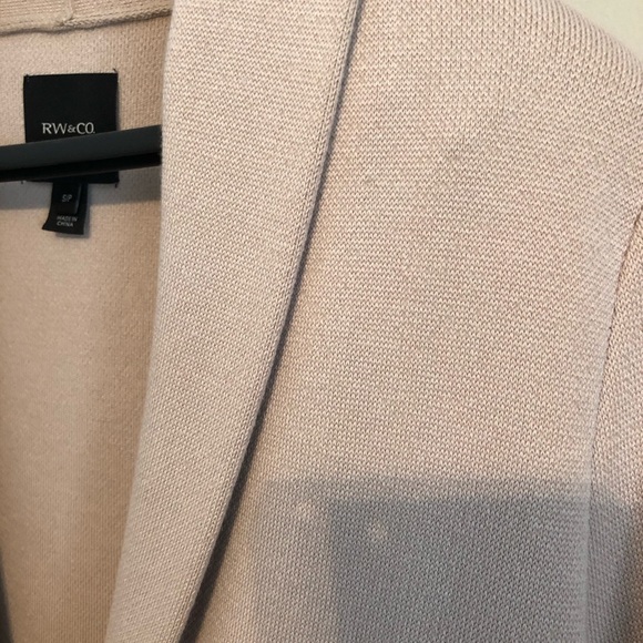 NWOT RW&Co sweater coat - Picture 3 of 3